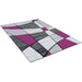 Niksar Gray/Purple 5' X 7' Area Rug - U&U Home Budget Furniture (Carteret, NJ)