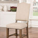 Julia Light Oak/Ivory Side Chair (2/CTN) - U&U Home Budget Furniture (Carteret, NJ)