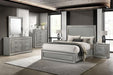 Cassiopeia E.King & Queen Bed Squre & Circular - U&U Home Budget Furniture (Carteret, NJ)