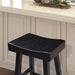 Biasca 29" Stool (2/CTN) White, Brown, & Black - U&U Home Budget Furniture (Carteret, NJ)