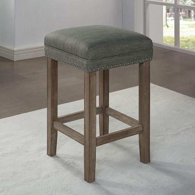Caerleon 3 & 4 Piece Counter Ht. Set Gray & Blue - U&U Home Budget Furniture (Carteret, NJ)