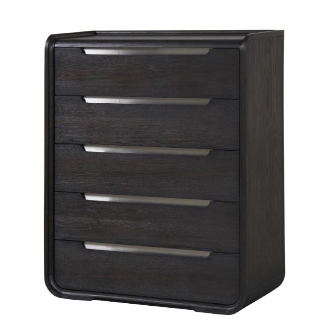 Osterley Chest Black - U&U Home Budget Furniture (Carteret, NJ)
