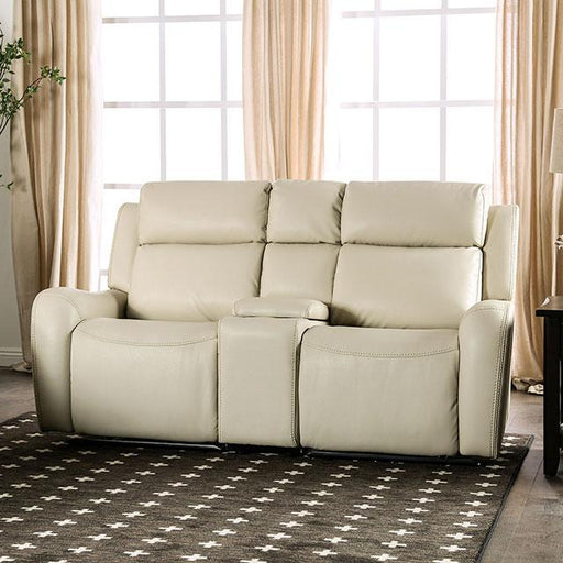 Barclay Power Loveseat Beige - U&U Home Budget Furniture (Carteret, NJ)