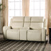 Barclay Power Loveseat Beige - U&U Home Budget Furniture (Carteret, NJ)