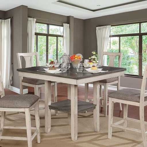 Ann Counter Ht. Table Set - U&U Home Budget Furniture (Carteret, NJ)