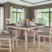 Ann Counter Ht. Table Set - U&U Home Budget Furniture (Carteret, NJ)