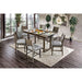 Anton Counter Ht. Table - U&U Home Budget Furniture (Carteret, NJ)