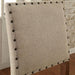 SANIA Rustic Oak Counter Ht. Chair (2/CTN) - U&U Home Budget Furniture (Carteret, NJ)