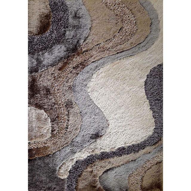 Vancouver Earth 5' X 7' Area Rug - U&U Home Budget Furniture (Carteret, NJ)