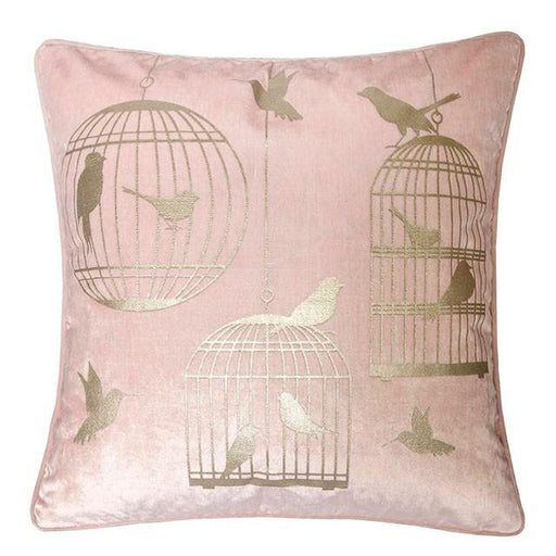 Rina Light Pink 20" X 20" Pillow, Blush - U&U Home Budget Furniture (Carteret, NJ)