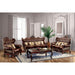 Jericho Brown/Dark Oak Sofa - U&U Home Budget Furniture (Carteret, NJ)