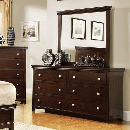 Spruce Brown Cherry Dresser - U&U Home Budget Furniture (Carteret, NJ)