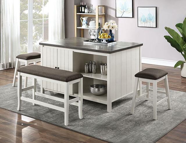 HEIDELBERG Counter Ht. Stool (2/CTN) - U&U Home Budget Furniture (Carteret, NJ)