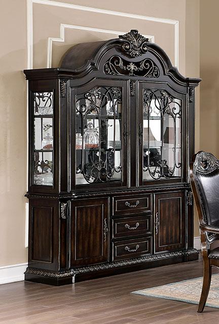 LOMBARDY Hutch & Buffet - U&U Home Budget Furniture (Carteret, NJ)