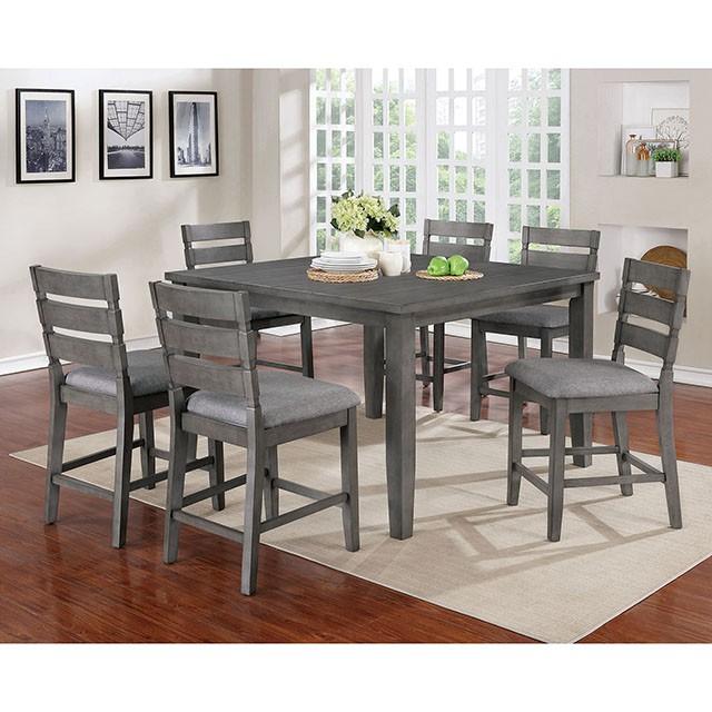VIANA Counter Ht. Table - U&U Home Budget Furniture (Carteret, NJ)