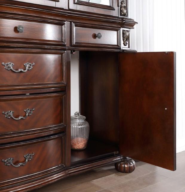 NOUVELLE Hutch & Buffet - U&U Home Budget Furniture (Carteret, NJ)