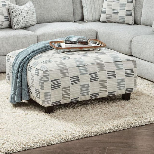 PELHAM Ottoman - U&U Home Budget Furniture (Carteret, NJ)