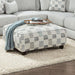 PELHAM Ottoman - U&U Home Budget Furniture (Carteret, NJ)