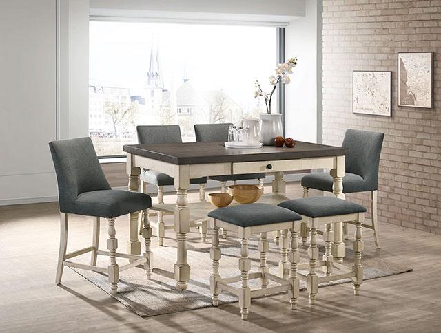 PLYMOUTH Counter Ht. Table - U&U Home Budget Furniture (Carteret, NJ)