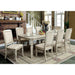 HOLCROFT Antique White/Ivory Side Chair (2/CTN) - U&U Home Budget Furniture (Carteret, NJ)
