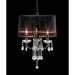 Jada Black Ceiling Lamp - U&U Home Budget Furniture (Carteret, NJ)