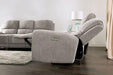 MORCOTE Power Sofa, Light Gray - U&U Home Budget Furniture (Carteret, NJ)