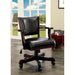ROWAN Cherry Height-Adjustable Arm Chair - U&U Home Budget Furniture (Carteret, NJ)