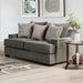 HOLBORN Loveseat, Gray - U&U Home Budget Furniture (Carteret, NJ)