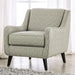 STEPHNEY Accent Chair, Gray/Gold - U&U Home Budget Furniture (Carteret, NJ)