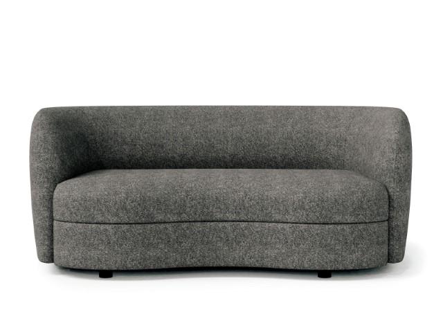 VERSOIX Loveseat, Charcoal Gray - U&U Home Budget Furniture (Carteret, NJ)