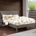 LENNART I Gray & Oak Full Twin Bed - U&U Home Budget Furniture (Carteret, NJ)