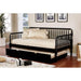 Linda Black Twin Daybed - U&U Home Budget Furniture (Carteret, NJ)