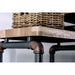 Kebbyll Antique Black/Natural Tone Pier Cabinet - U&U Home Budget Furniture (Carteret, NJ)