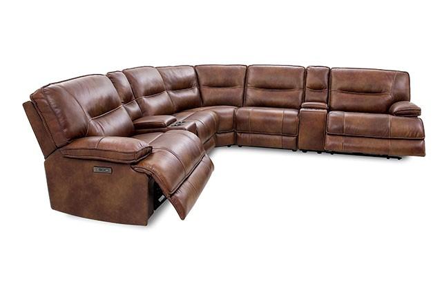 LOUELLA Power Sectional - U&U Home Budget Furniture (Carteret, NJ)