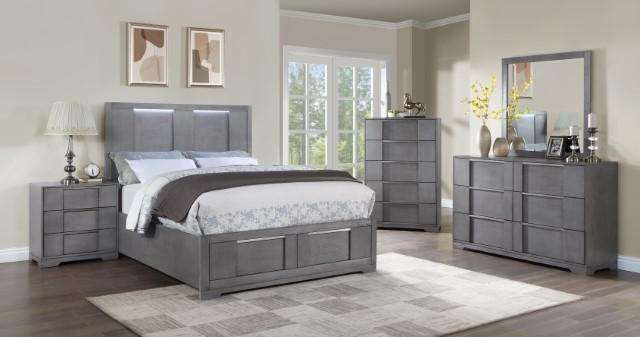 REGULUS Cal.King, E.King, & Queen Bed - U&U Home Budget Furniture (Carteret, NJ)