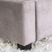 ROSABELLE E.King & Queen Bed, Black, Gray, & Ivory, - U&U Home Budget Furniture (Carteret, NJ)