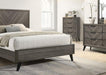 VAGAN Cal.King, E.King, & Queen Bed - U&U Home Budget Furniture (Carteret, NJ)