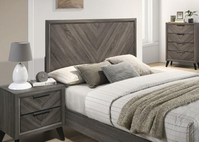 VAGAN Cal.King, E.King, & Queen Bed - U&U Home Budget Furniture (Carteret, NJ)