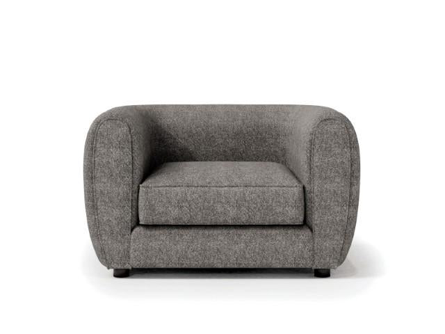 VERDAL Chair, Charcoal Gray - U&U Home Budget Furniture (Carteret, NJ)
