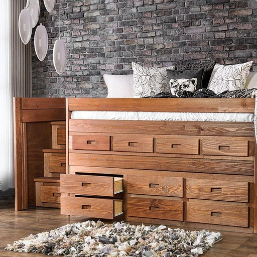 Cleo Twin Captain Bed - U&U Home Budget Furniture (Carteret, NJ)