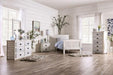 Rockwall Full, Queen, & Twin Bed White, Gray, & White - U&U Home Budget Furniture (Carteret, NJ)