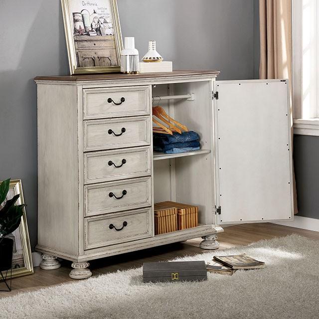 Lysandra Armoire - U&U Home Budget Furniture (Carteret, NJ)