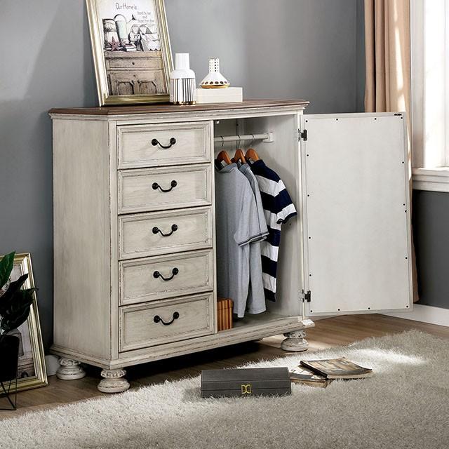 Lysandra Armoire - U&U Home Budget Furniture (Carteret, NJ)