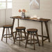 Missoula 4 Pc. Counter Ht. Set - U&U Home Budget Furniture (Carteret, NJ)