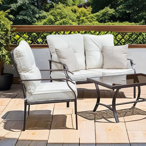 Arezzo 5 Pc. Outdoor Furniture Set - U&U Home Budget Furniture (Carteret, NJ)