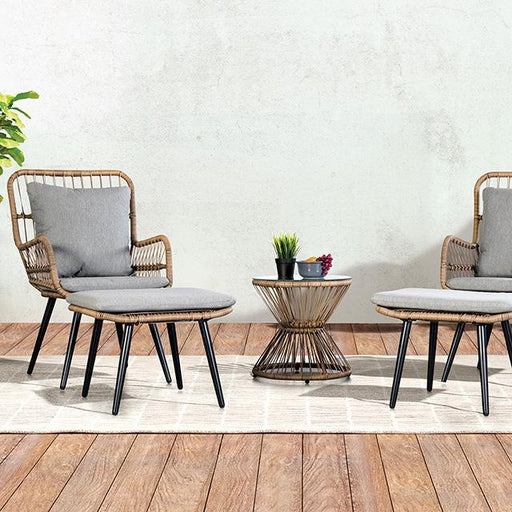 Chandu 6 Pc. Conversation Set - U&U Home Budget Furniture (Carteret, NJ)