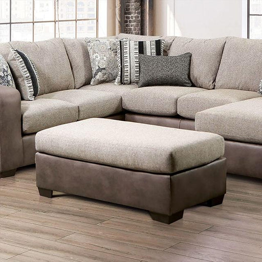 ASHENWEALD Ottoman - U&U Home Budget Furniture (Carteret, NJ)