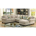 SKYLER Beige Sectional - U&U Home Budget Furniture (Carteret, NJ)