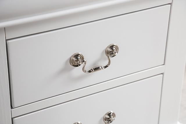 Louis Philippe Nightstand - U&U Home Budget Furniture (Carteret, NJ)