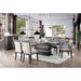 Modoc Espresso Dining Table - U&U Home Budget Furniture (Carteret, NJ)